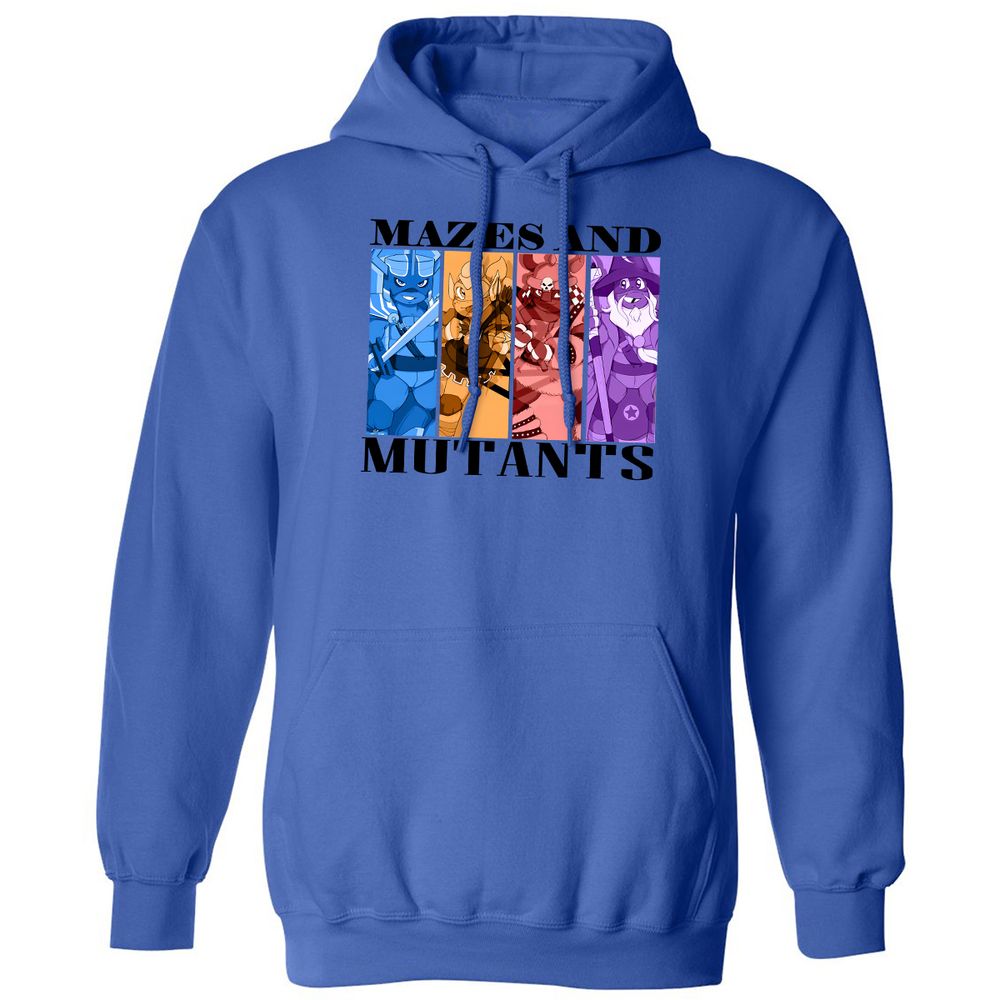 Mazes & Mutants Classic Unisex Hoodie - Royal - 9