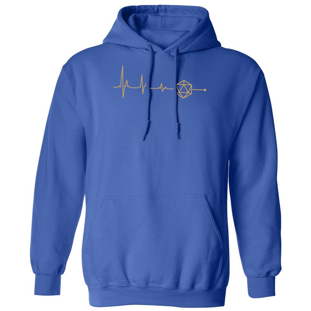 D20 Dice Is My Life Classic Unisex Hoodie - Royal - 9
