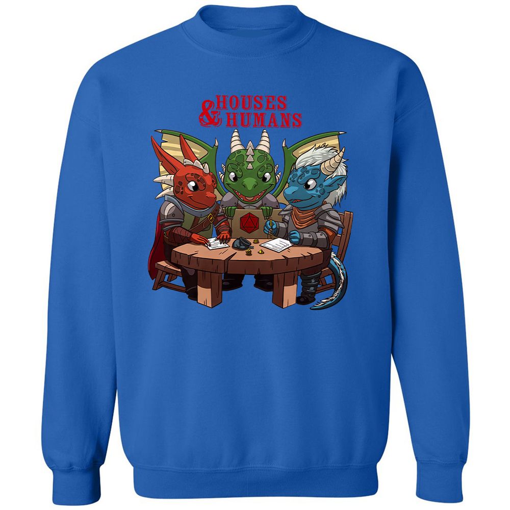 Houses & Humans Classic Unisex Sweatshirt - Royal - 9