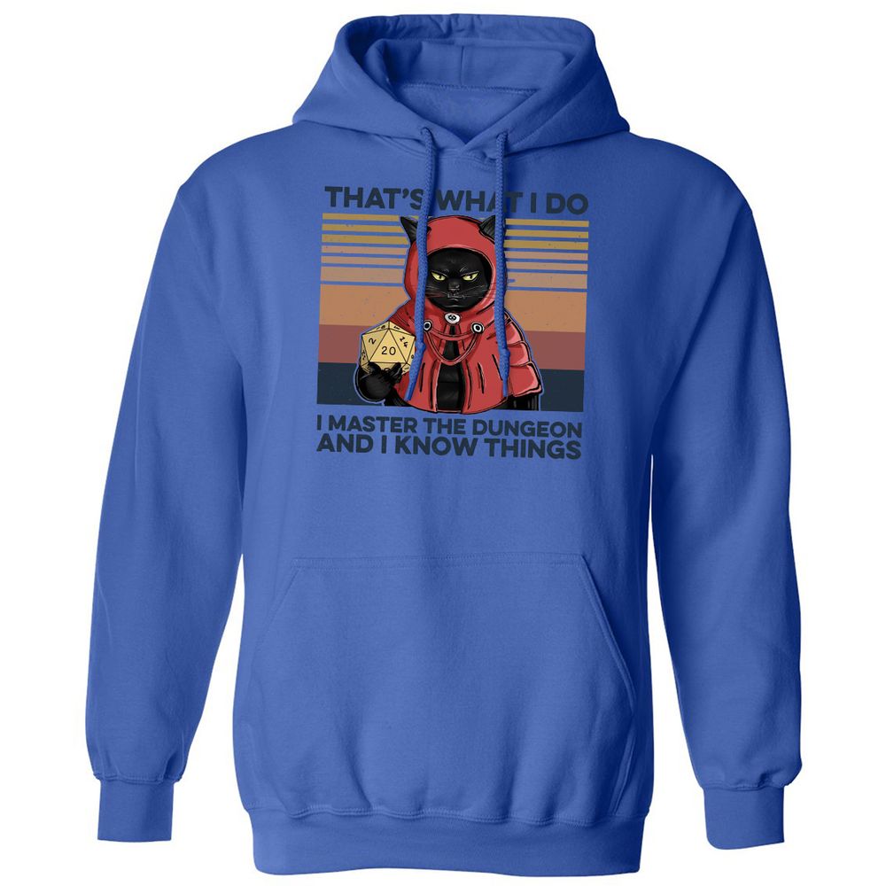 I Master The Dungeons Classic Unisex Hoodie - Royal - 9