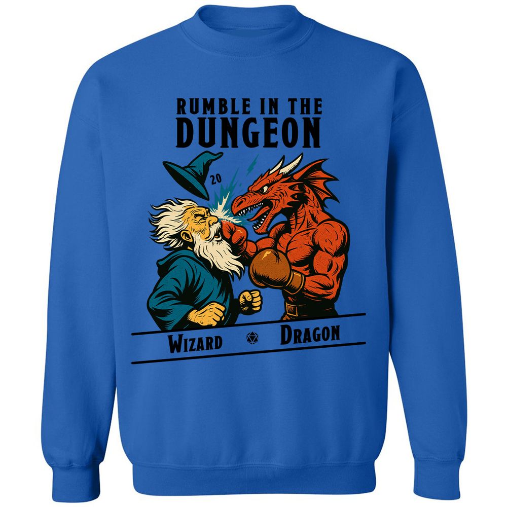Rumble in the Dungeon Classic Unisex Sweatshirt - Royal - 9