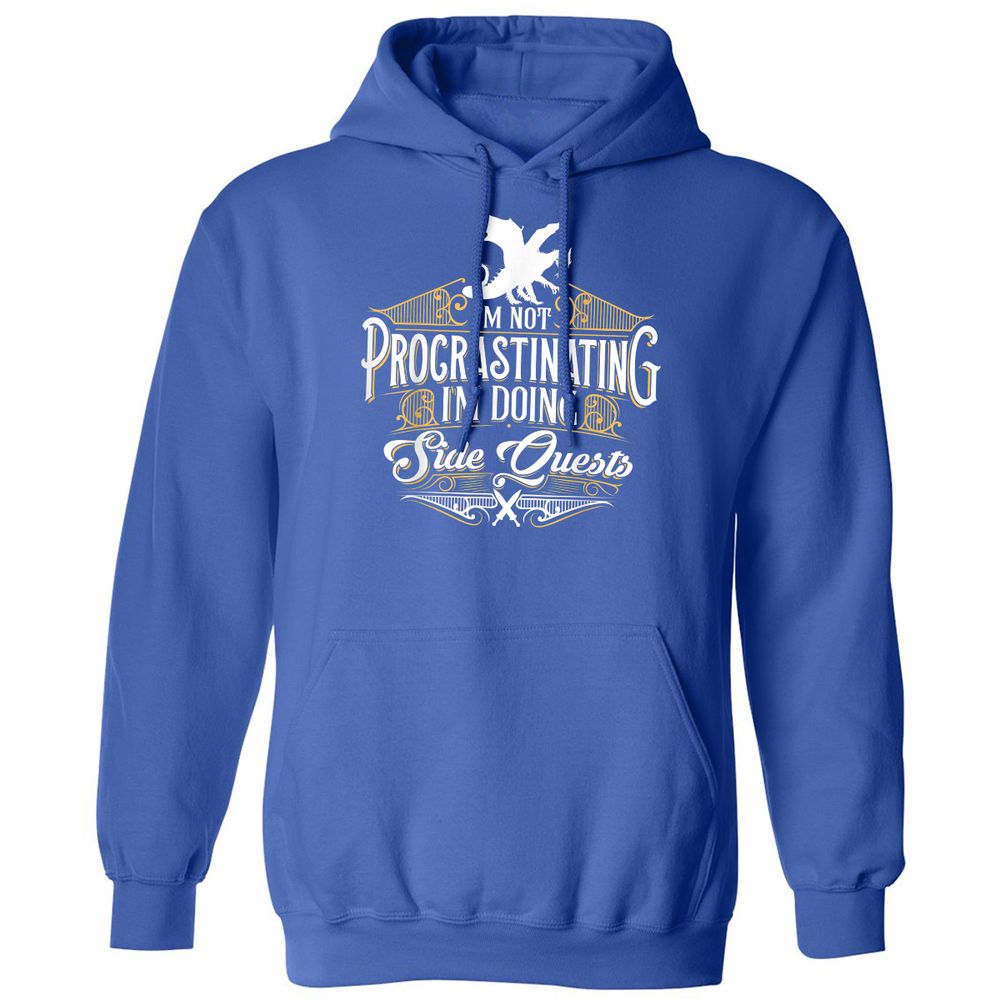 I'm Doing Side Quests Classic Unisex Hoodie - Royal - 9