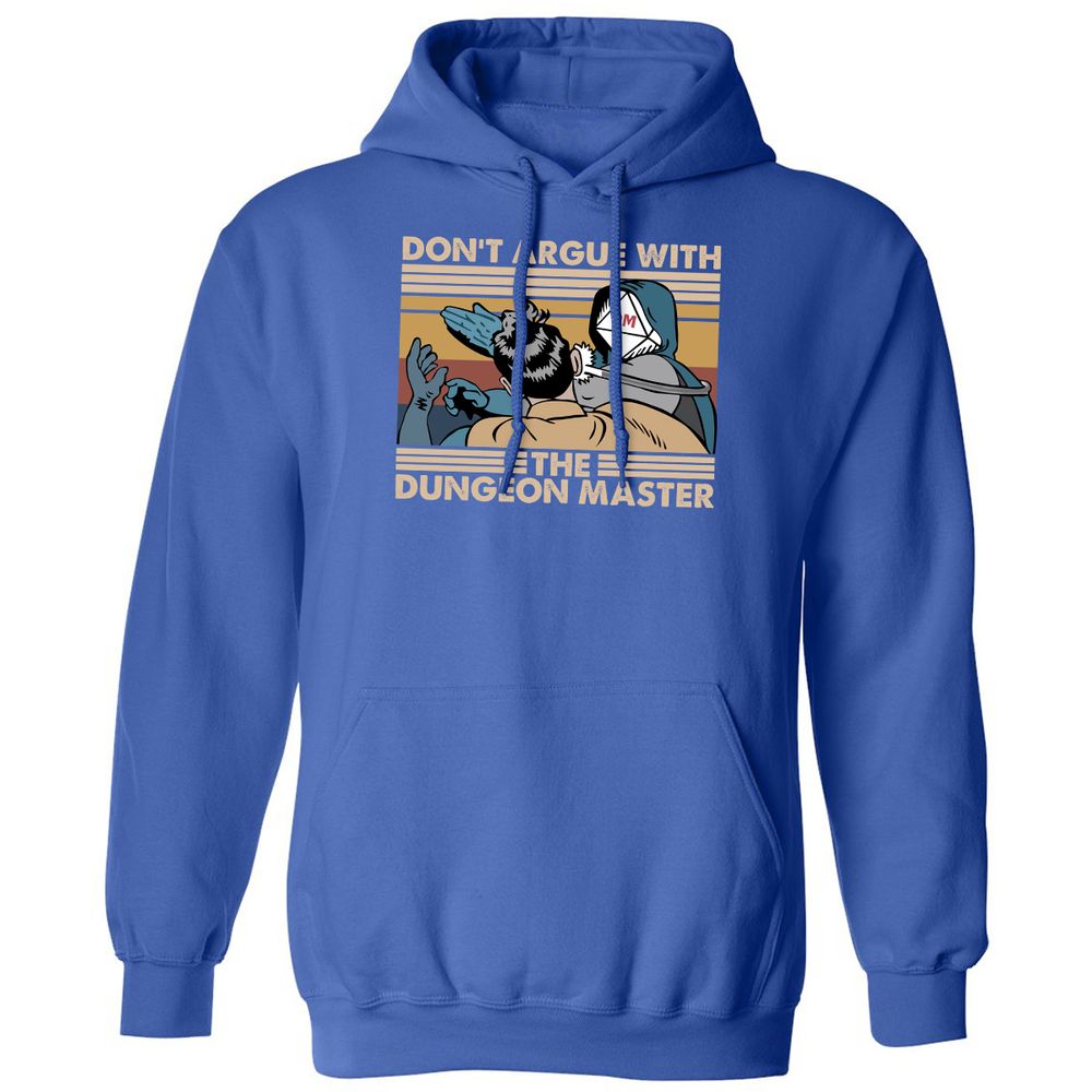 Don't Argue With The DM Classic Unisex Hoodie - Royal - 9