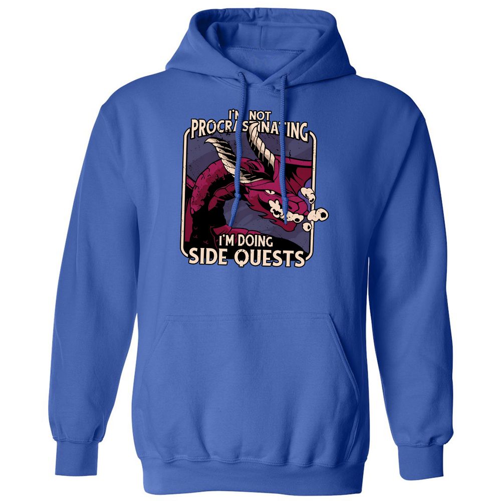 Doing Side Quests Classic Unisex Hoodie - Royal - 9