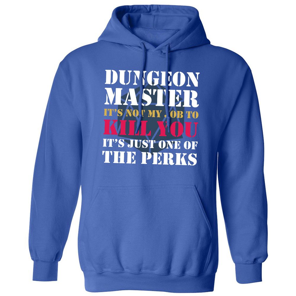 DUNGEON MASTER NOT MY JOB Classic Unisex Hoodie - Royal - 9