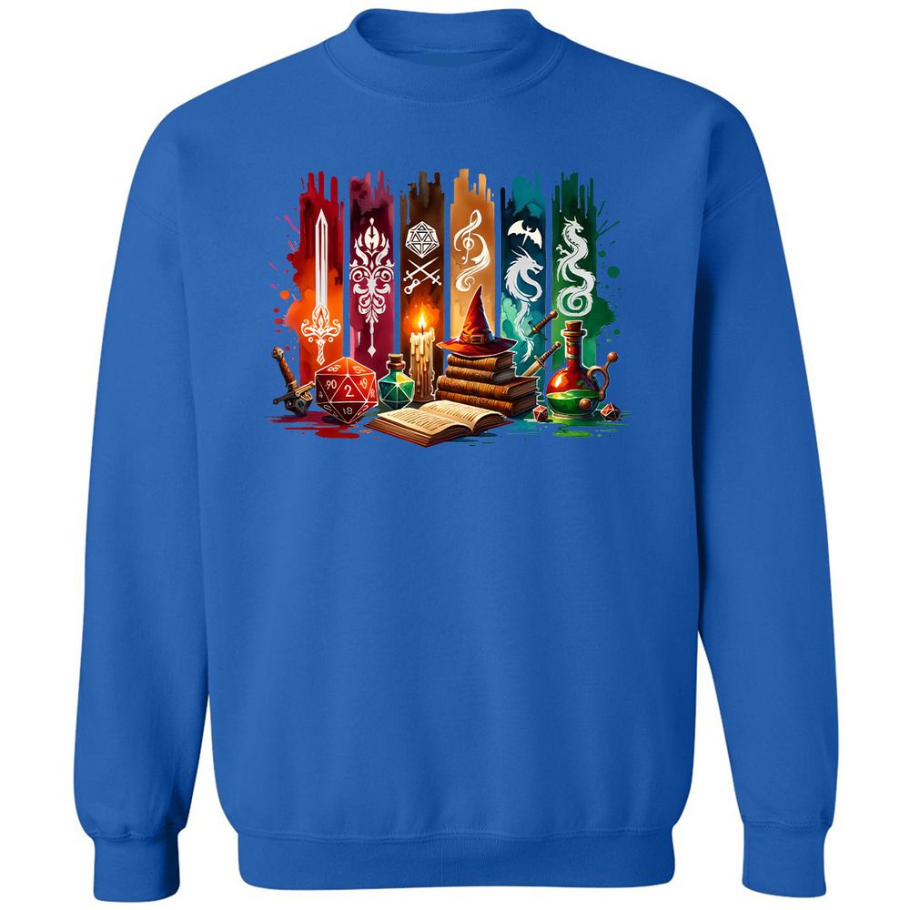 DnD Classes Classic Unisex Sweatshirt - Royal - 9