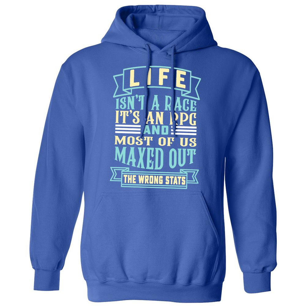 Life Is A RPG Classic Unisex Hoodie - Royal - 9