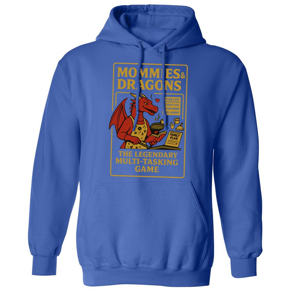 Mommies & Dragons Classic Unisex Hoodie - Royal - 9