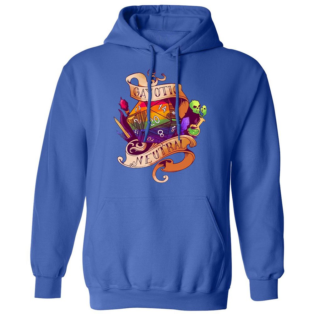 Gayotic Neutral Classic Unisex Hoodie - Royal - 9