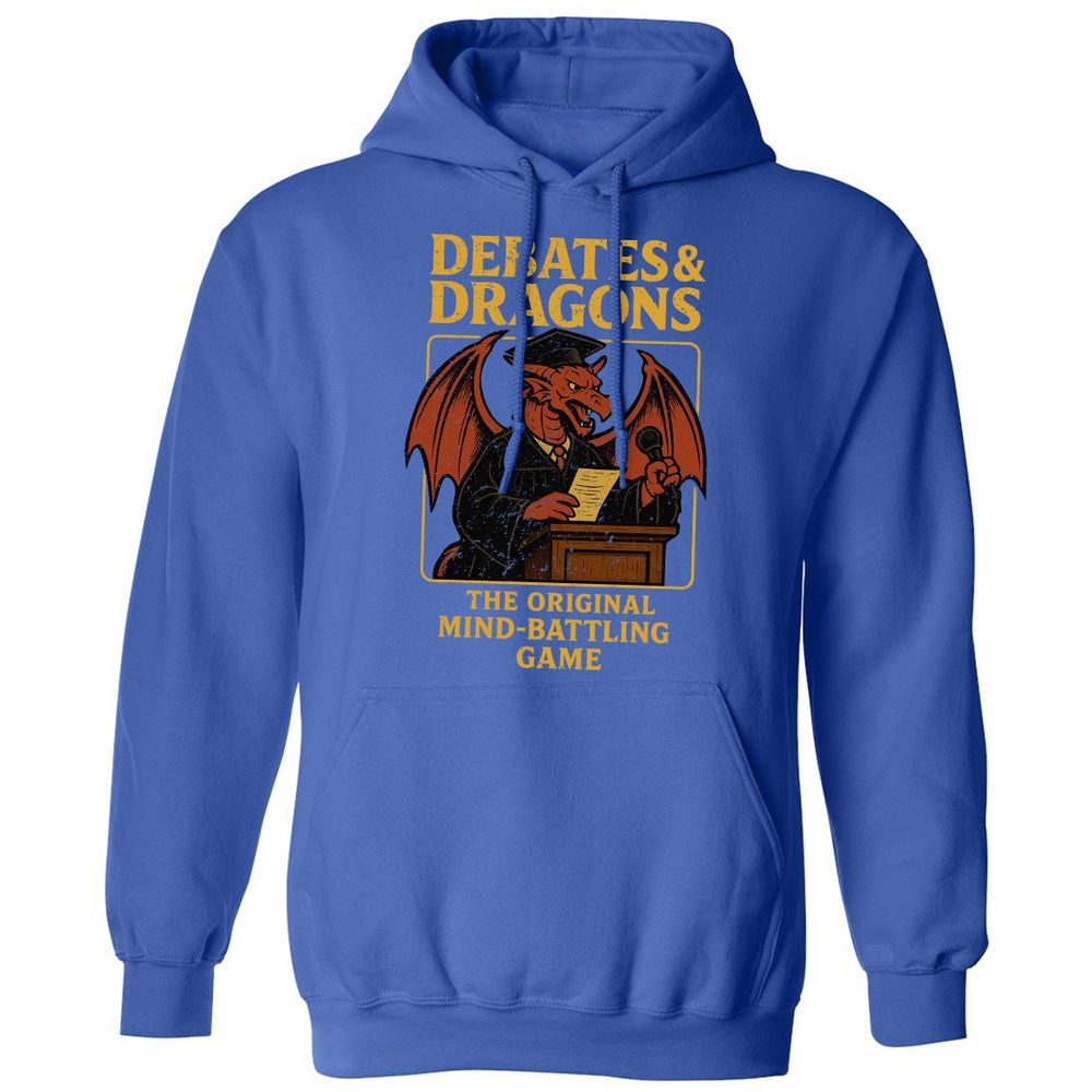 Debates & Dragons Classic Unisex Hoodie - Royal - 9