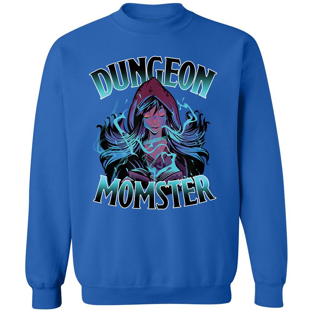 Dungeon Momster Classic Unisex Sweatshirt - Royal - 9