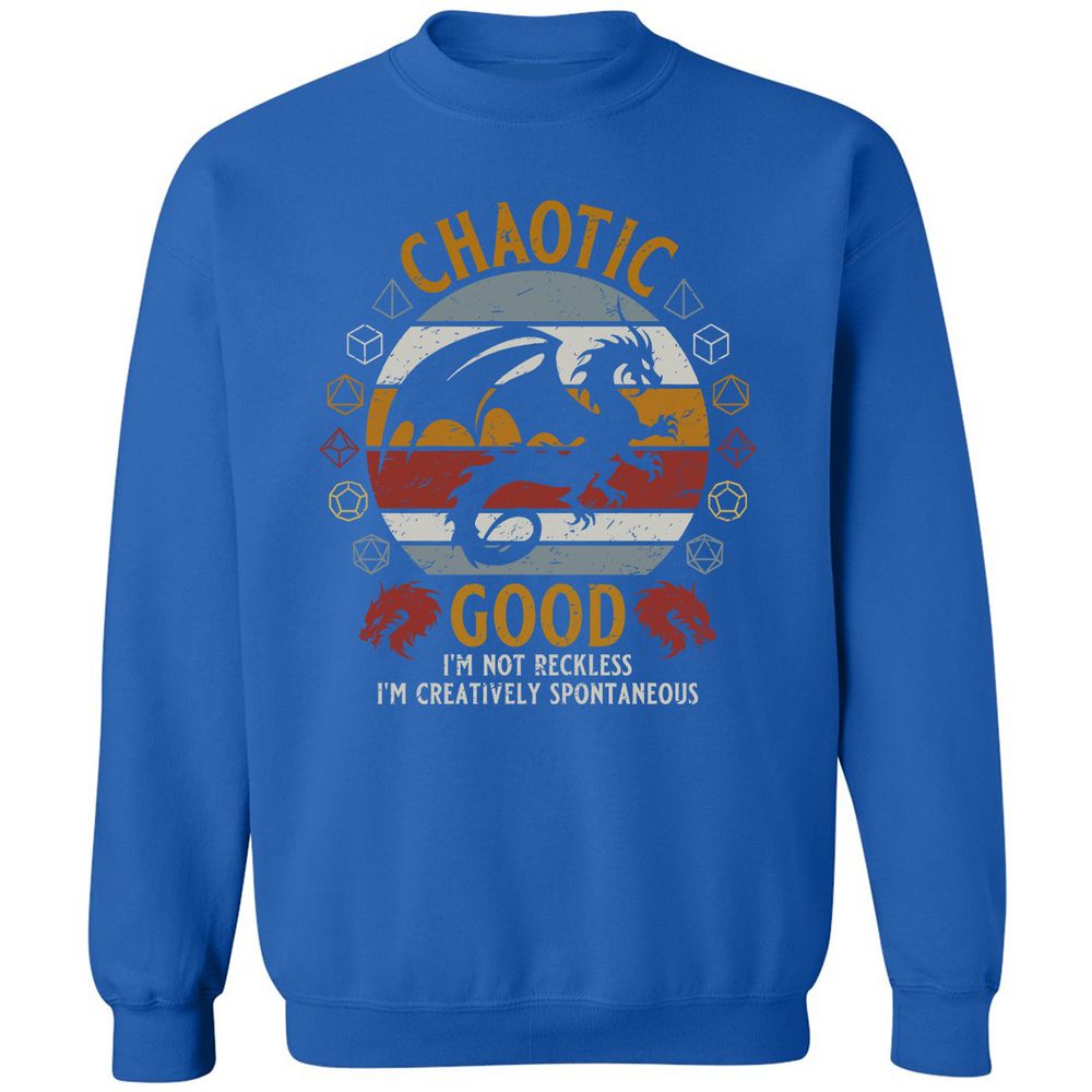 Chaotic Good Classic Unisex Sweatshirt - Royal - 9