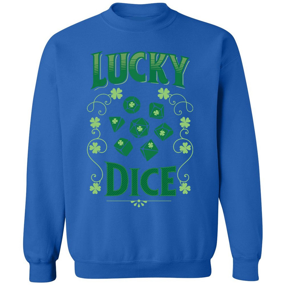 Lucky Dice Classic Unisex Sweatshirt - Royal - 9