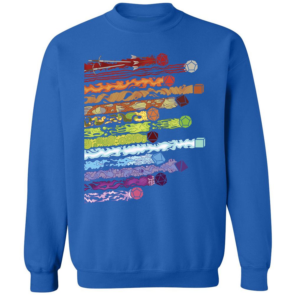 Damage Dices Classic Unisex Sweatshirt - Royal - 9