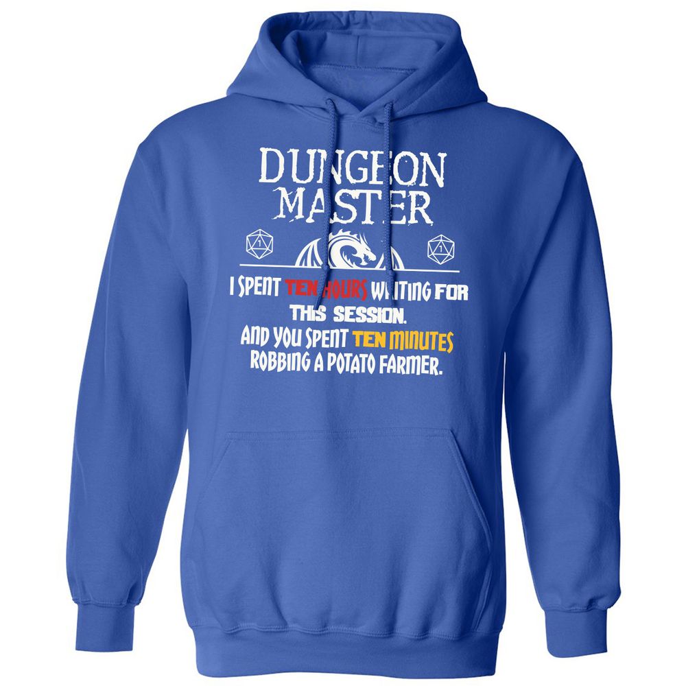 Dungeon Master Chaos Meme Classic Unisex Hoodie - Royal - 9