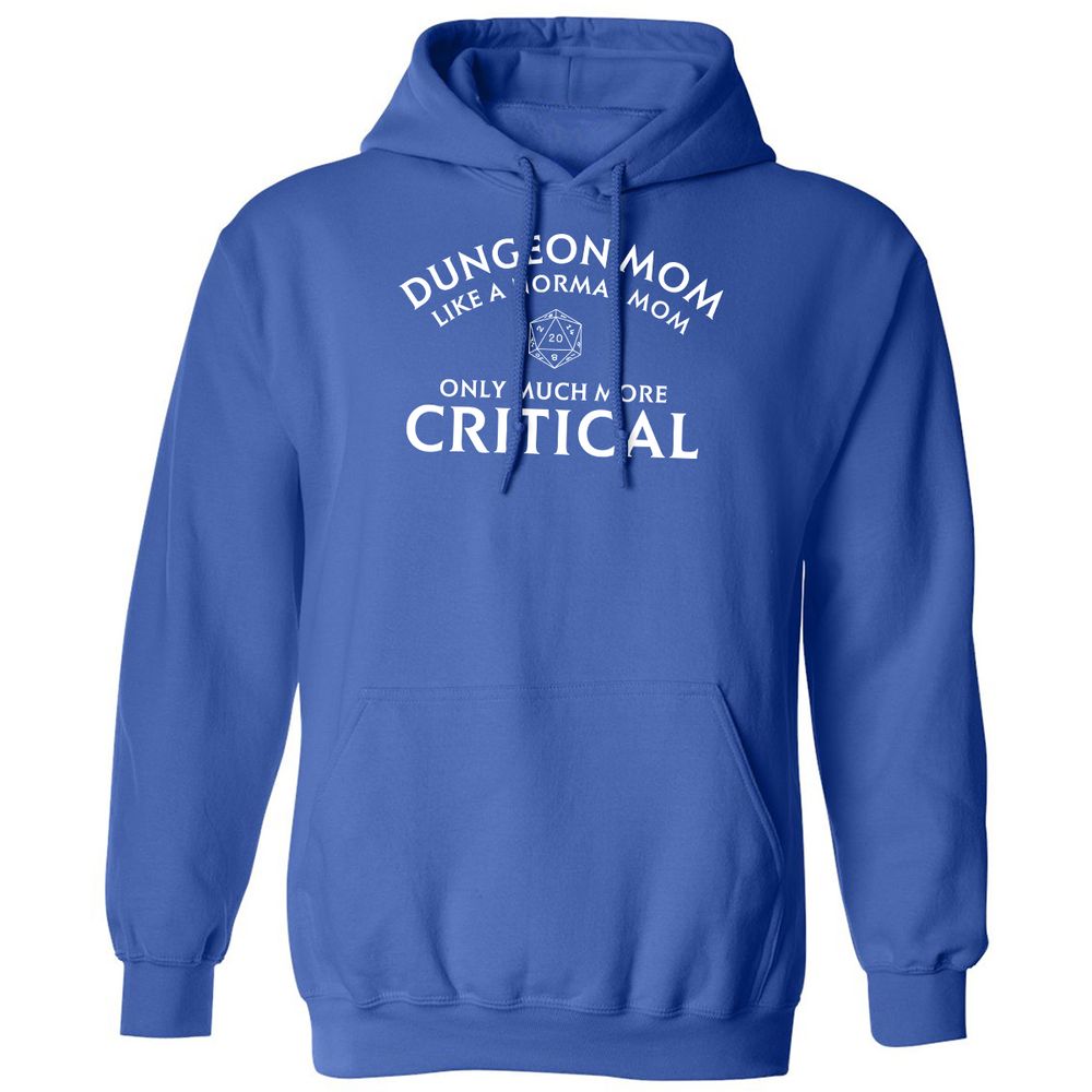 Dungeon Mom Normal Mom Classic Unisex Hoodie - Royal - 9