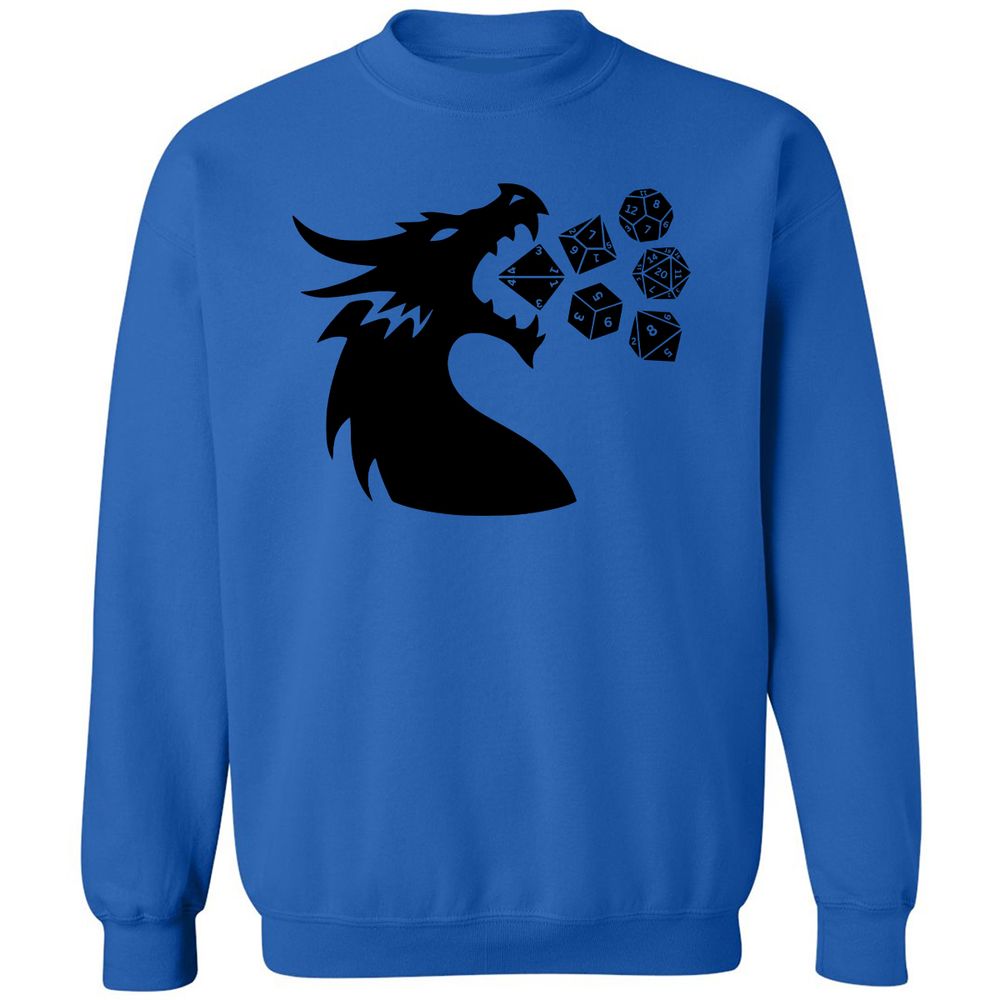 Pac And Dragon Classic Unisex Sweatshirt - Royal - 9