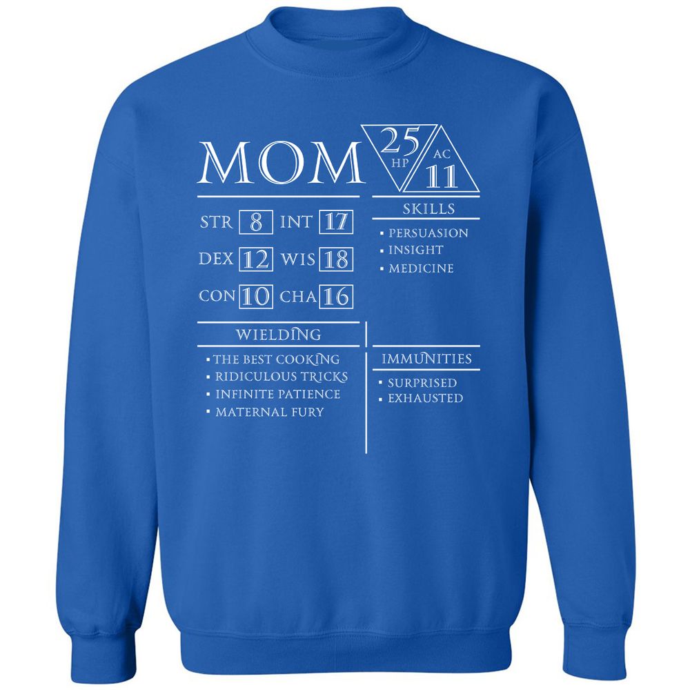 Mom Stats - Royal - 9