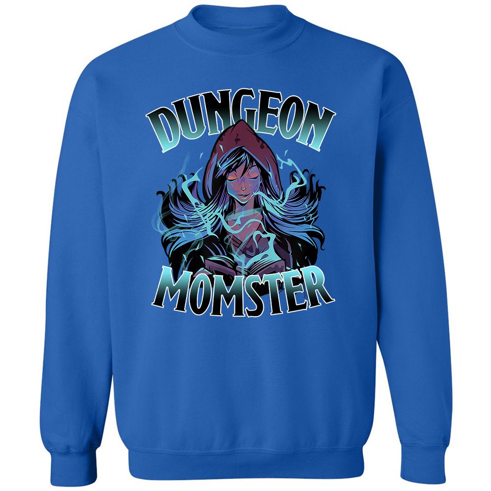 Dungeon Momster Classic Unisex Sweatshirt - Royal - 9