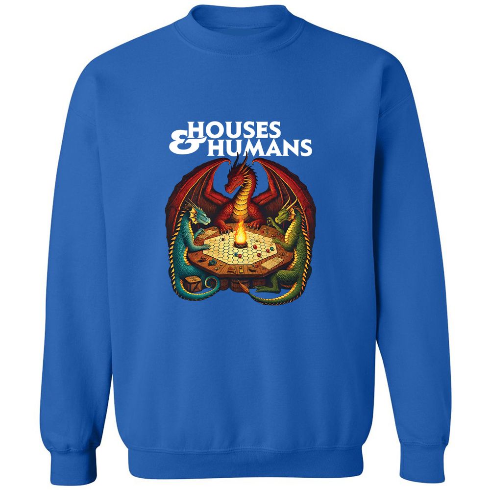 Houses & Humans Classic Unisex Sweatshirt - Royal - 9