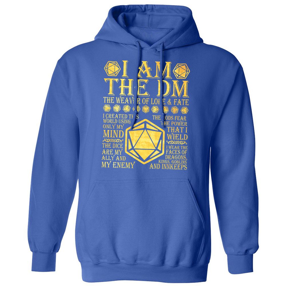 I Am The DM Classic Unisex Hoodie - Royal - 9