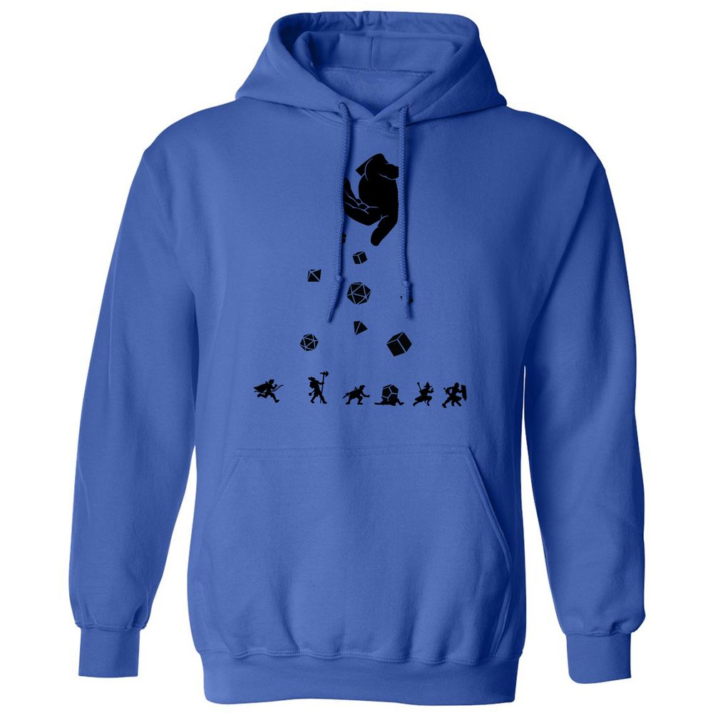 Rocks Fall, Everyone Dice Classic Unisex Hoodie - Royal - 9