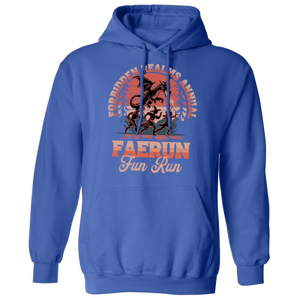 Faerun Fun Run Classic Unisex Hoodie - Royal - 9