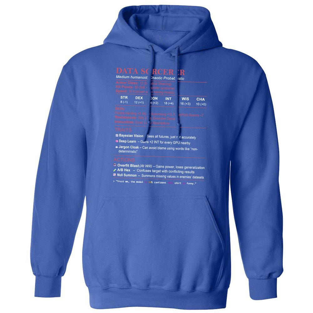 Data Scientist Stats (Data Sorcerer) - Royal - 9