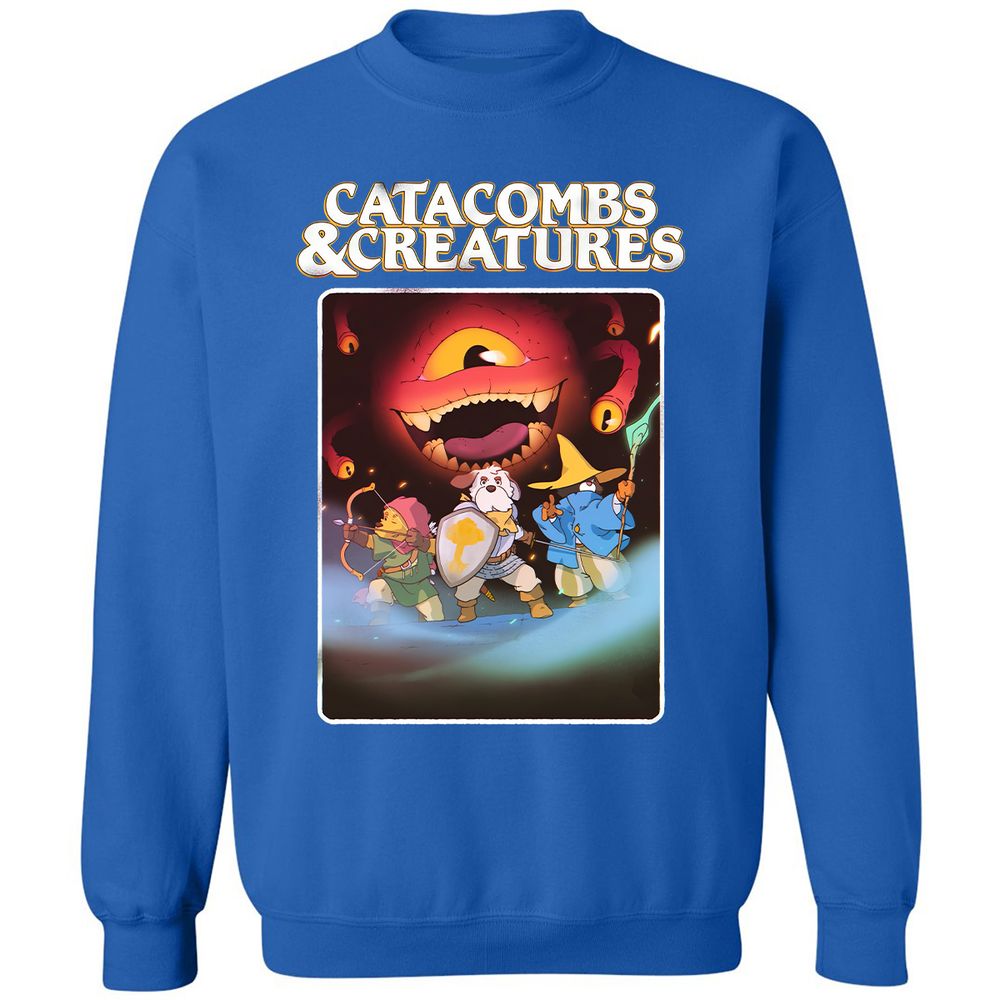 Catacombs & Creatures Classic Unisex Sweatshirt - Royal - 9