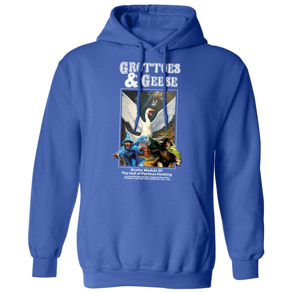 Grottoes & Geese Classic Unisex Hoodie - Royal - 9