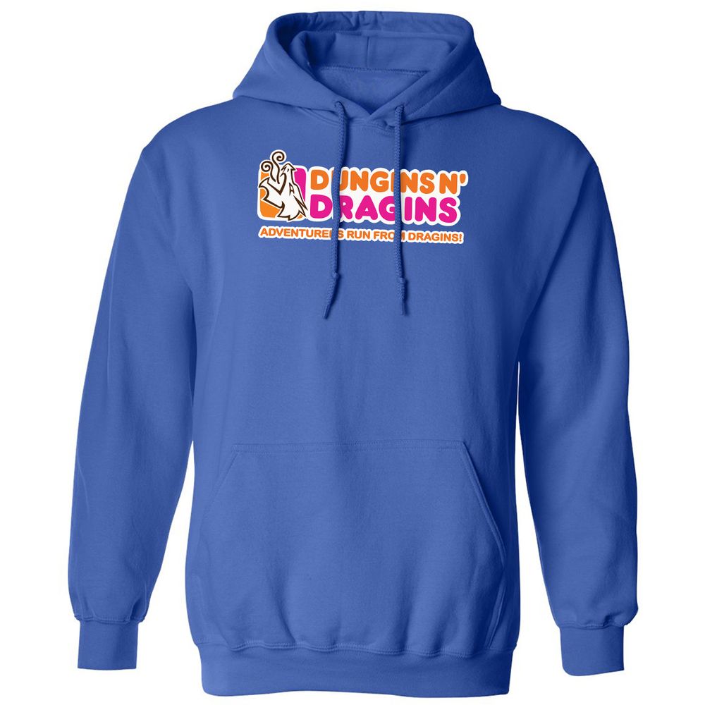 Dungins & Dragins Classic Unisex Hoodie - Royal - 9