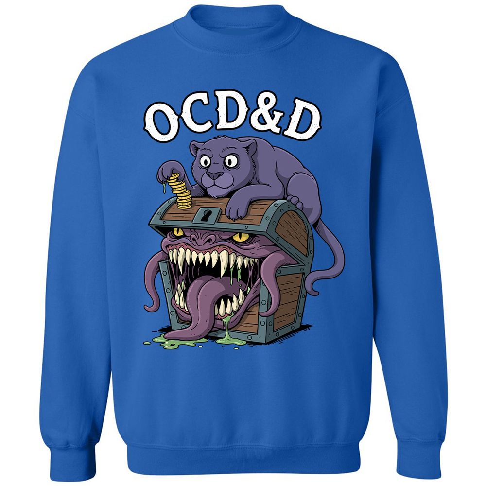 OCD&D Classic Unisex Sweatshirt - Royal - 9