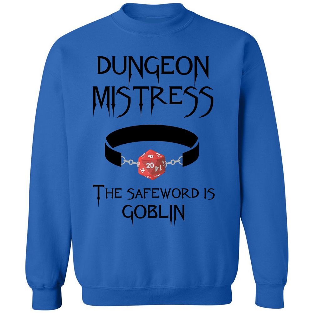 Dungeon Mistress Classic Unisex Sweatshirt - Royal - 9