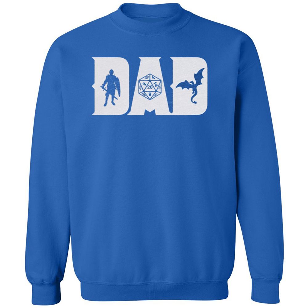 Dad Fathers Day Classic Unisex Sweatshirt - Royal - 9