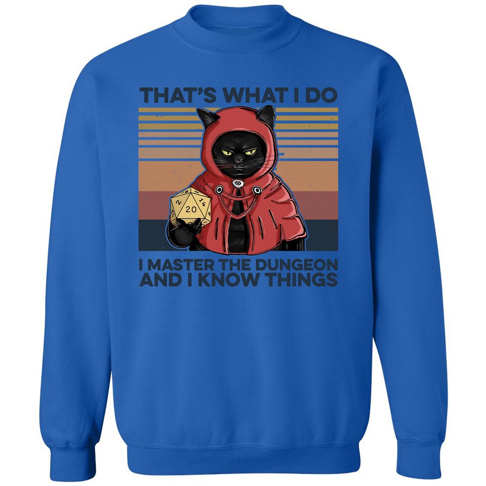 I Master The Dungeons Classic Unisex Sweatshirt - Royal - 9