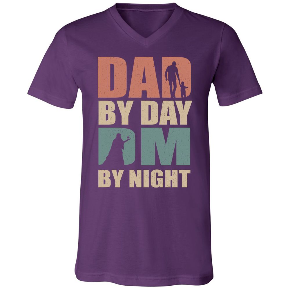 Dad By Day DM By Night - Team Purple - 9