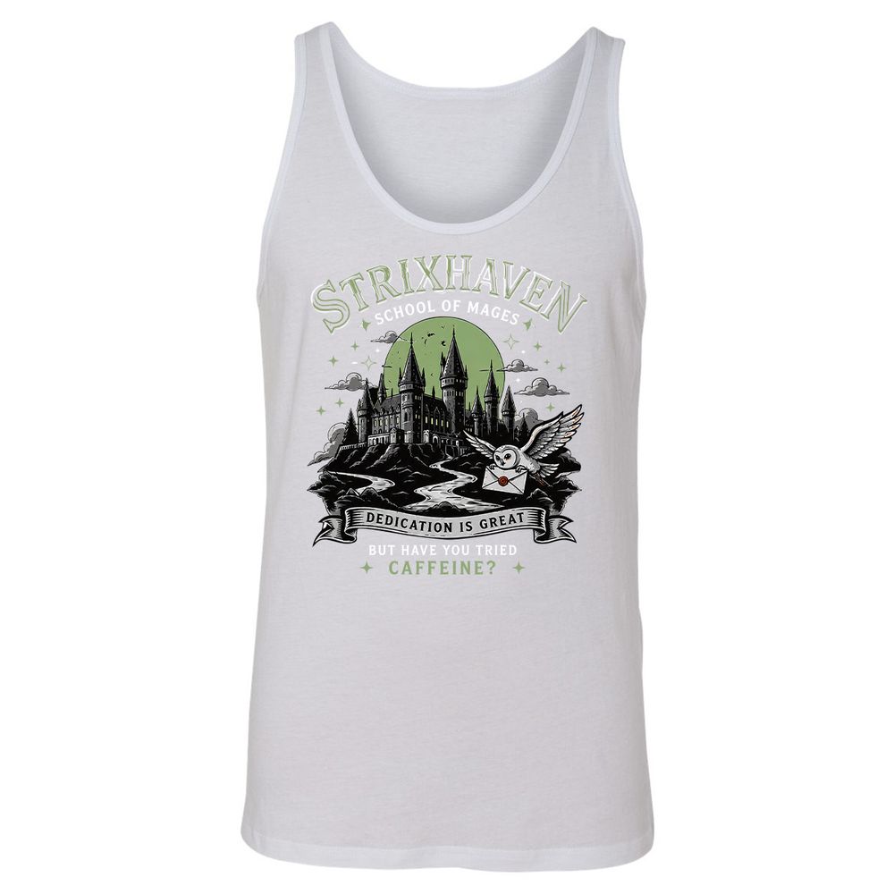 Strixhaven - School Of Mages Unisex Jersey Tank - White - 9