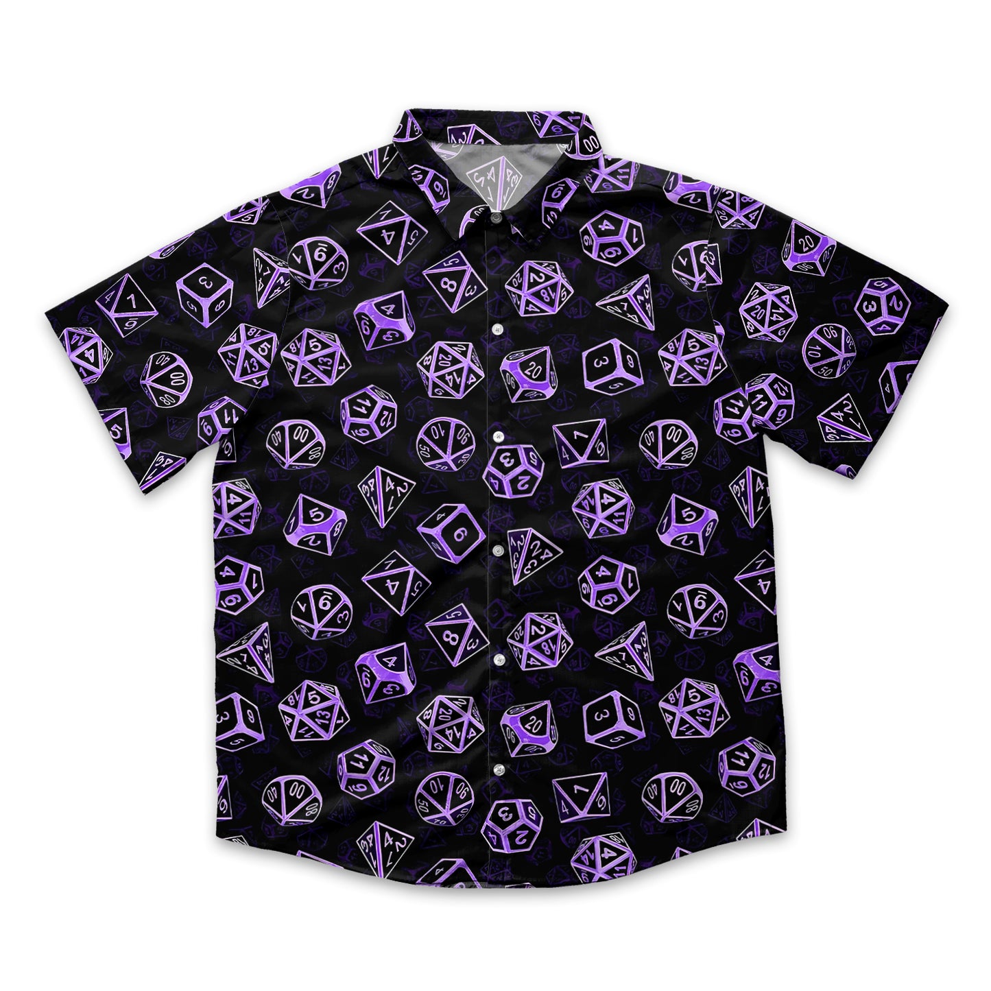 D20 Dice Set Button Down Shirt