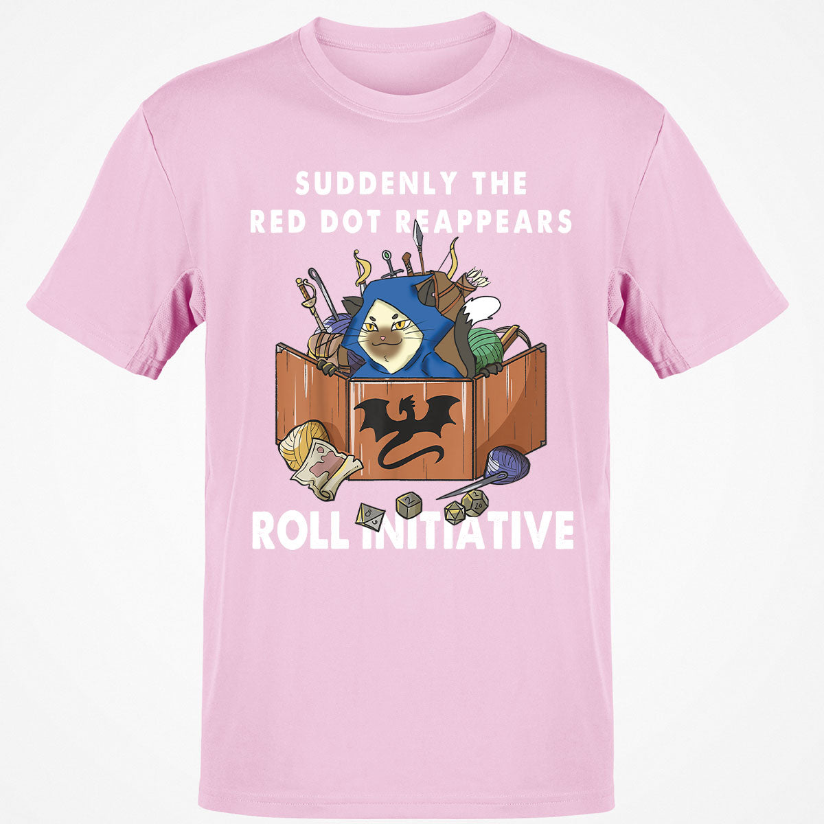 Suddenly The Red Dot Reappears Roll Initiative Classic Unisex T-Shirt
