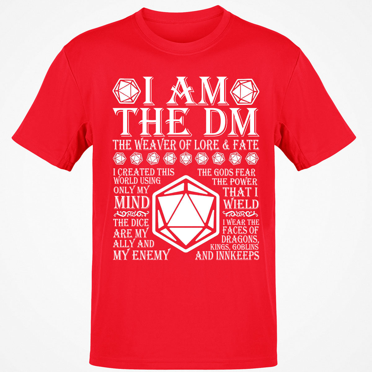 I Am The DM The Weaver Of Lore And Fate T-Shirt