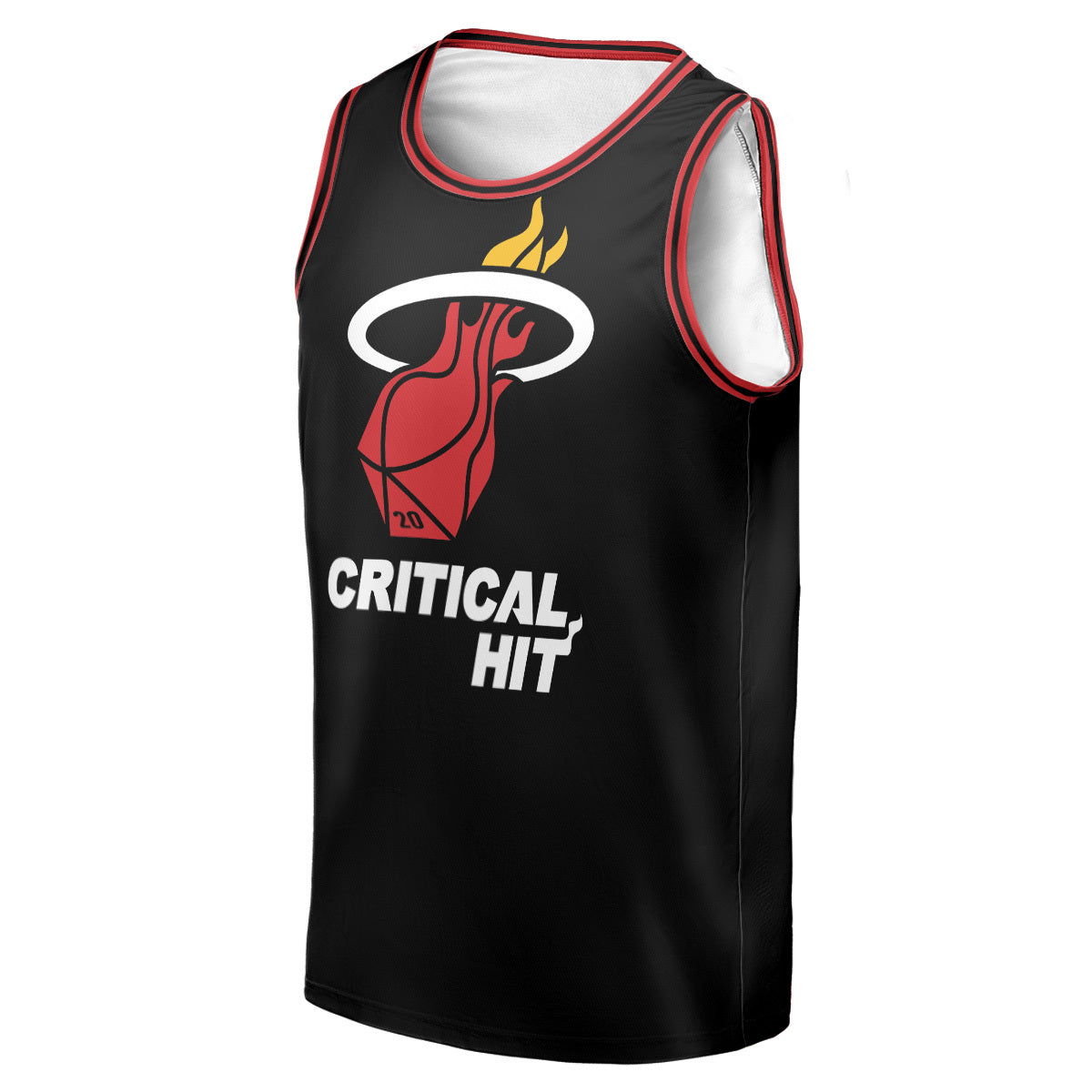 Customized Critical Hit Sleeveless Jersey Tank Top