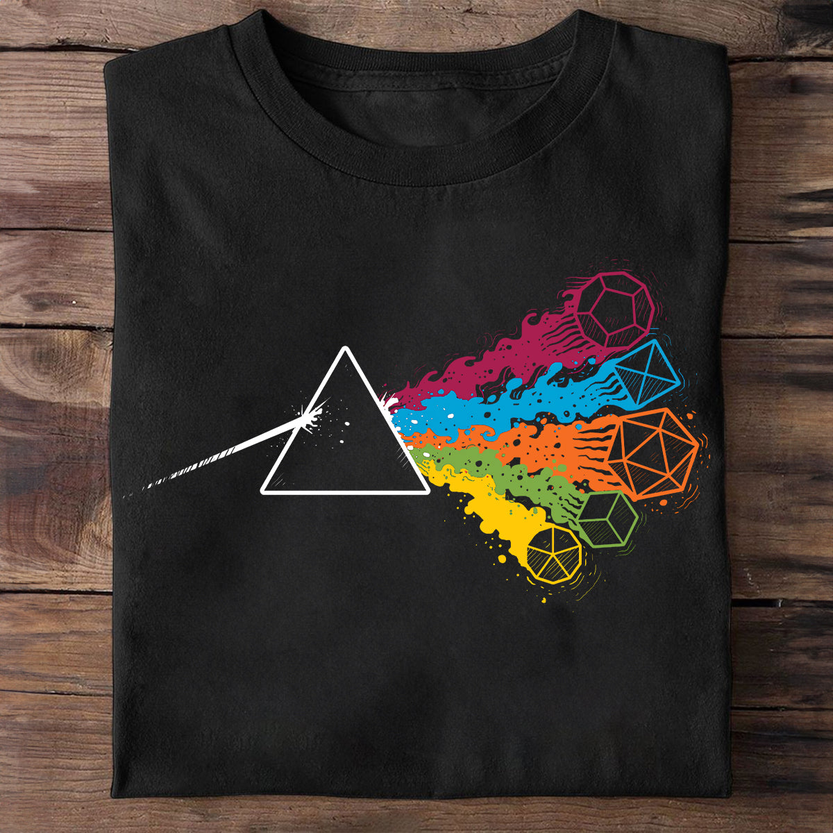 Dark Side Of The Dices Classic Unisex T-Shirt