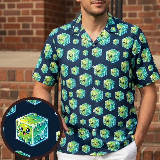 Gelatinous Cube Hawaiian Shirt