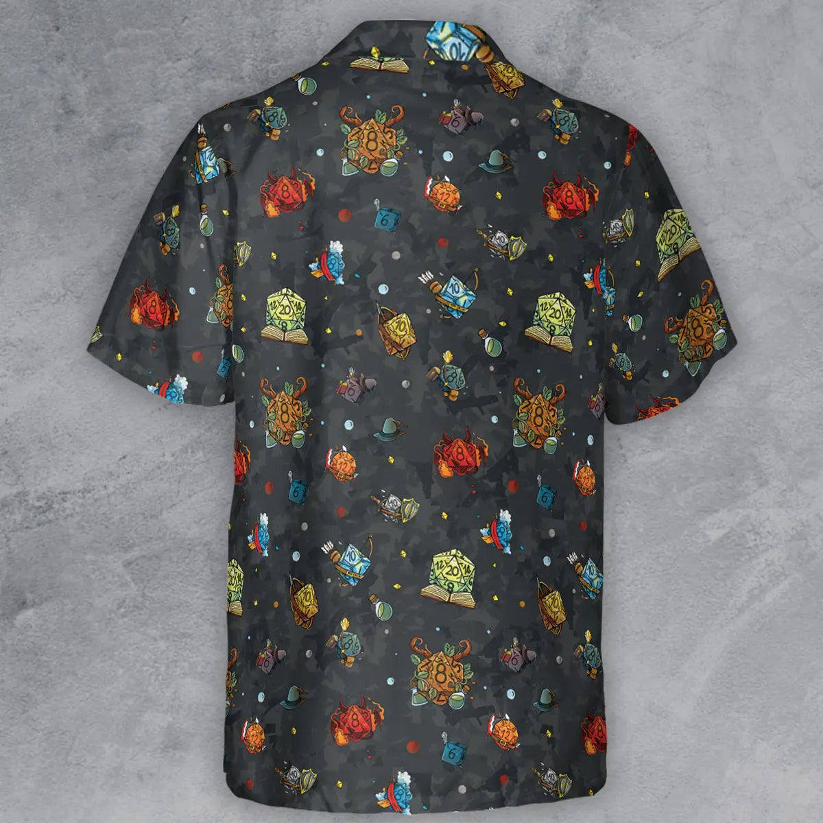 Class Dice Button Down Shirt