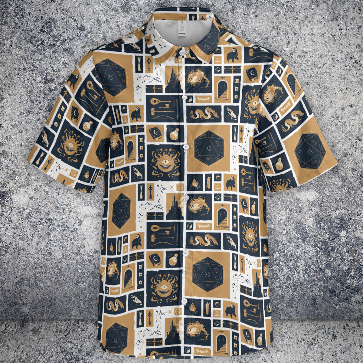 DND Object Button Down Shirt