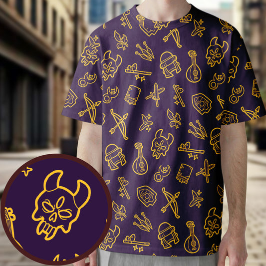 Base Classes All-Over Print Unisex T-Shirt