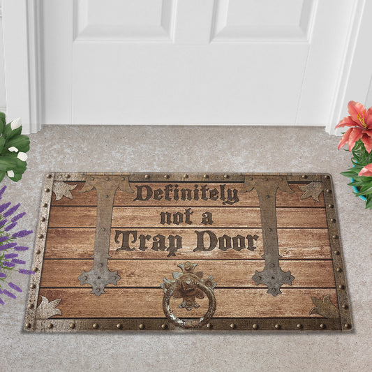 Definitely Not A Trap Door Doormat