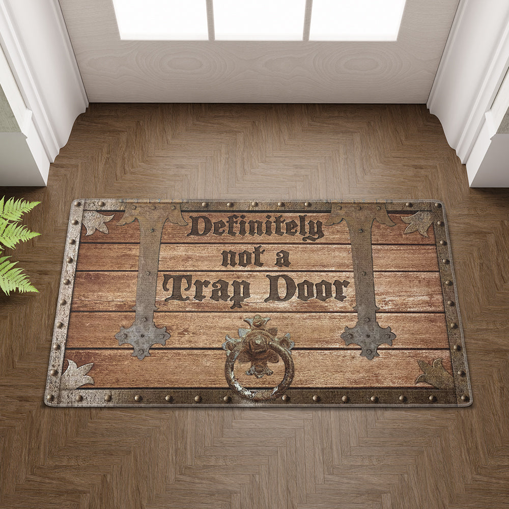 Definitely Not A Trap Door Doormat