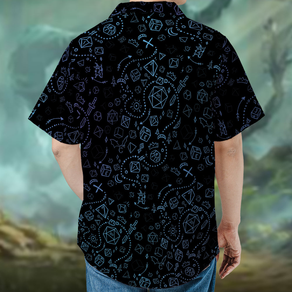 The Adventure Begins RPG Hawaiian Shirt