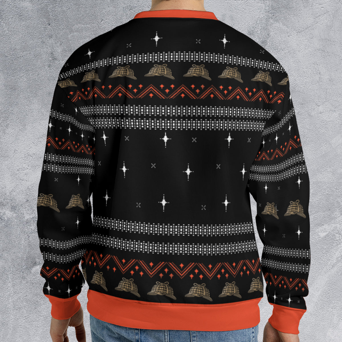 No Crit Sherlock Ugly Christmas Sweatshirt